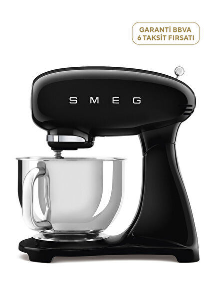 50's Style Steady-Mix® Plus 1000W 4,8 Lt Siyah SMF05 + Stand Mikser