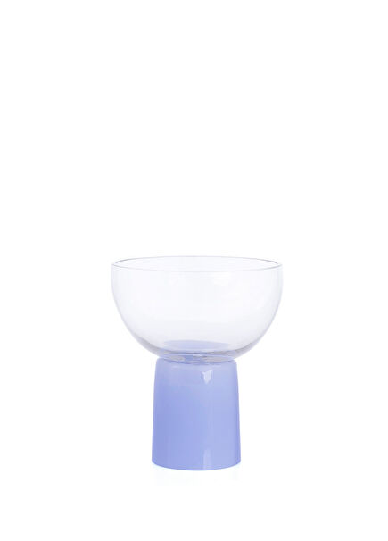 Mini Shroomy Blue Glass Presentation Holder