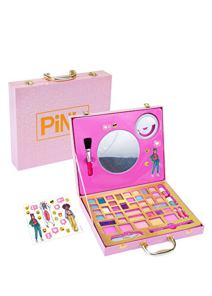Pink It Selfie Işıklı Kız Çocuk Makyaj Çantası