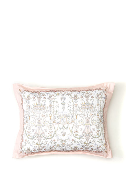 Toile de Jouy Pink Yastık Kılıfı