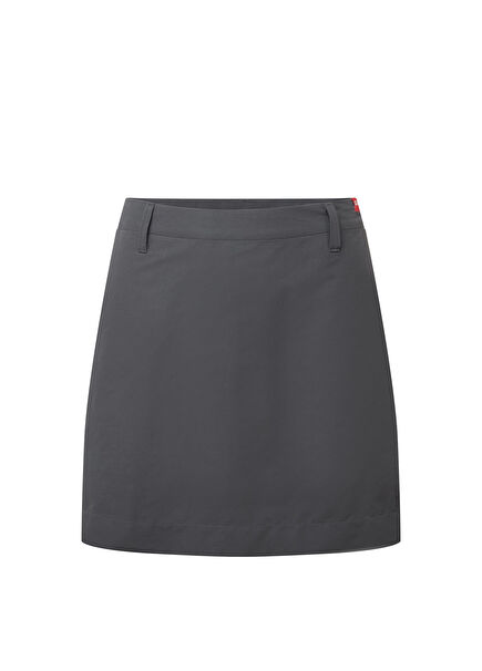 Uv Stretch Skort Gri Kadın Etek