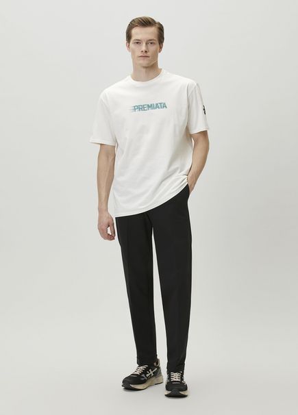Siyah Beli Kordonlu Pantolon