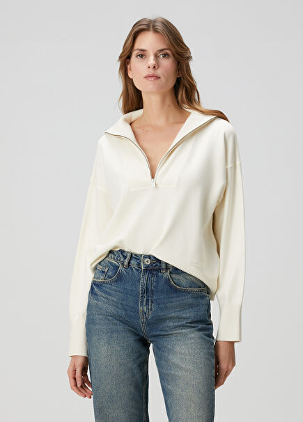 Off-White Zippered Knitwear