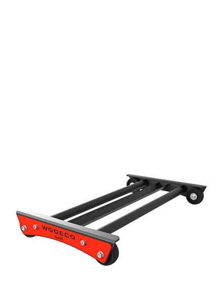 Pro GHR Glute Ham Roller AB Roller Mat Kırmızı Crossfit Ekipmanı