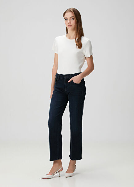 Rambler Koyu Lacivert Jean Pantolon