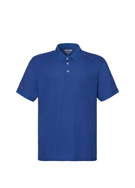 M Evo Crew Pro Lite Mazarina Blue Polo Yaka Kısa Kollu Erkek T-Shirt