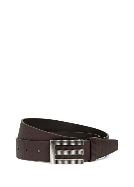 Multicolored Men's Leather Belt