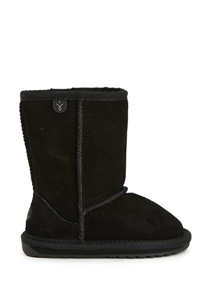 Wallaby Lo Black Unisex Children's Boots