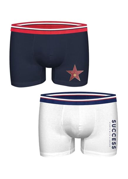 Iconic Çok Renkli 2li Boxer Seti