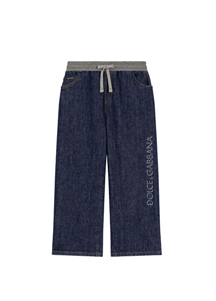 Çok Renkli Erkek Çocuk Denim Pantolon