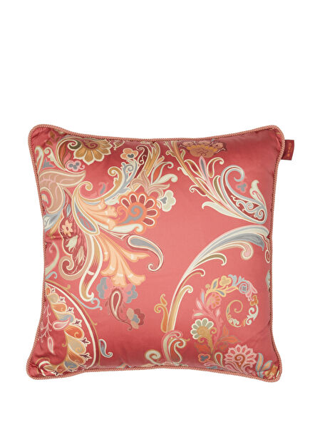 Kentia red decorative pillow