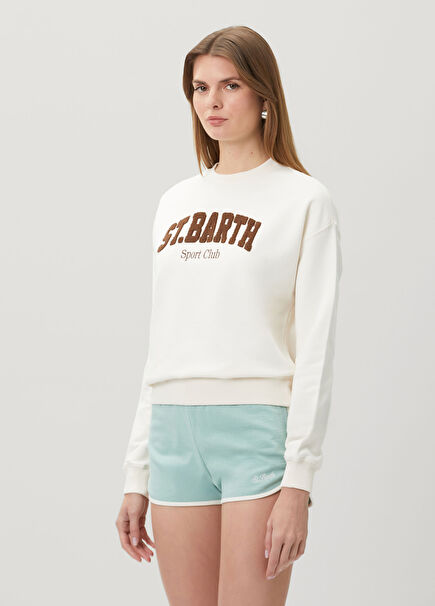 Stardust Beyaz Sweatshirt