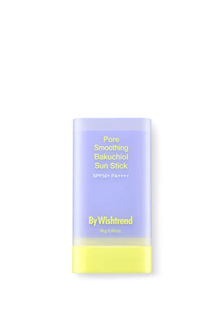 Pore Smoothing Bakuchiol Sun Stick SPF 50+ PA++++ Pore Concealer Waterproof Peptide Matte Sunscreen 18gr