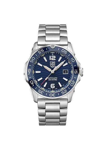 XS.3104 Metalik Gri Çelik Erkek Kol Saati