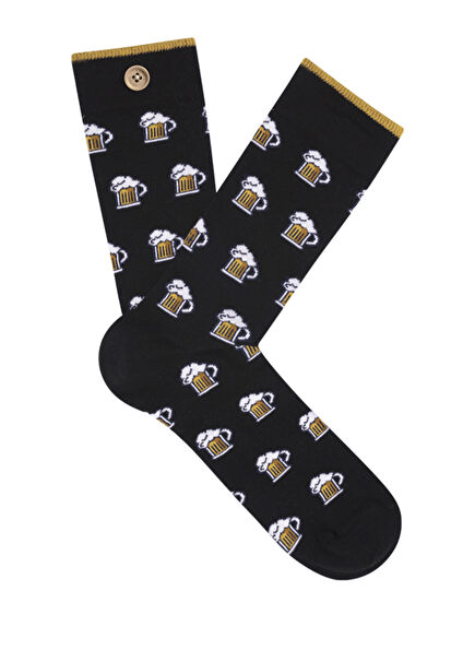 Charles Justıneblc Siyah Erkek Çorap