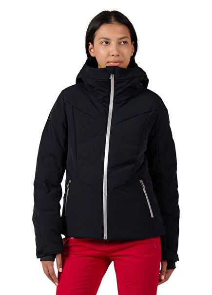 W Blackside Puffy Jkt Siyah Kadın Kayak Montu