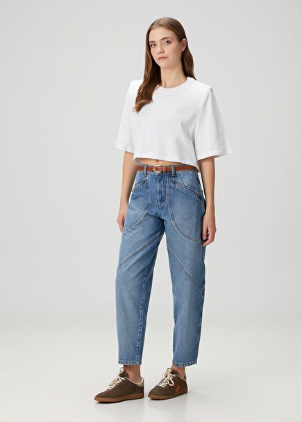 Catarina Relaxed Blue Jeans