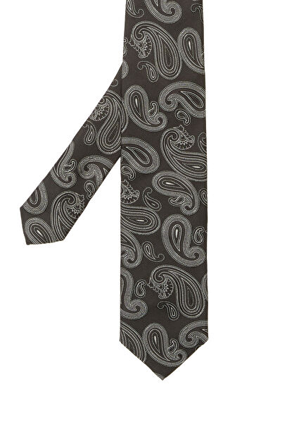 Black Silk Tie