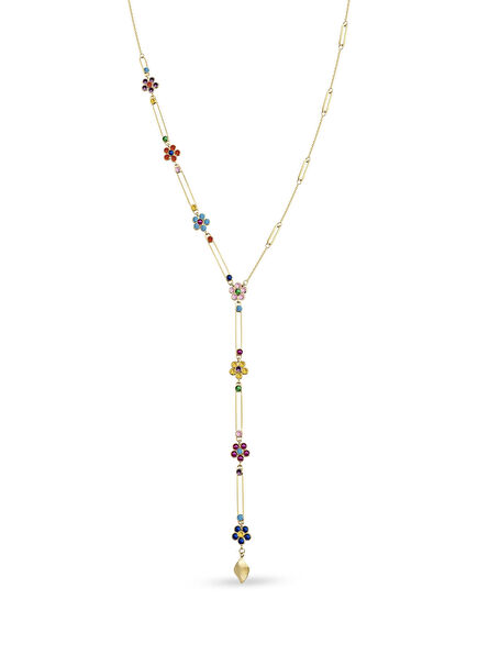 Garden Layering 14 Ayar Altın Kadın Kolye