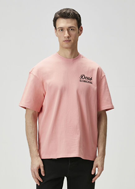 Seoul Sign Gül Kurusu Basic T-shirt