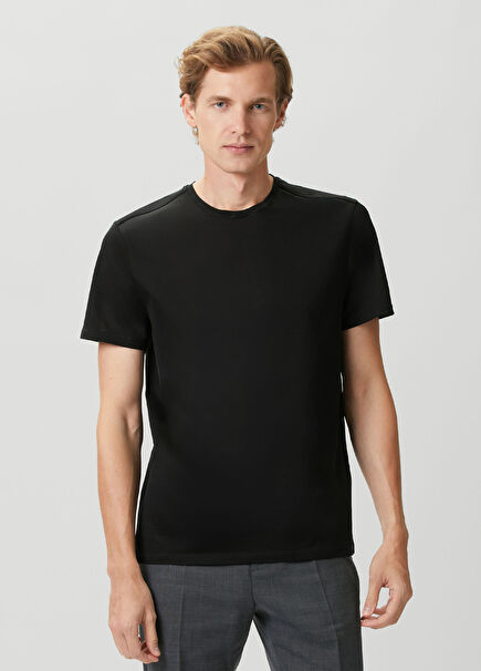 Regular Fit Vero Siyah T-shirt