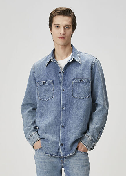Blue Denim Shirt