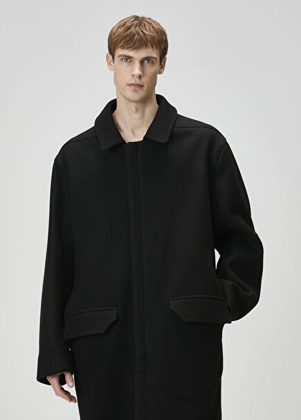 Black Wool Coat