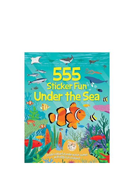 555 Sticker Fun Under The Sea Çocuk Yabancı Dil Aktivite Kitabı