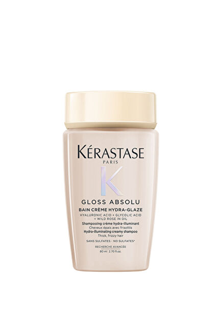Gloss Absolu Moisturizing and Shine-Enhancing Creamy Shampoo for Thick and Frizz-Prone Hair 80 ml