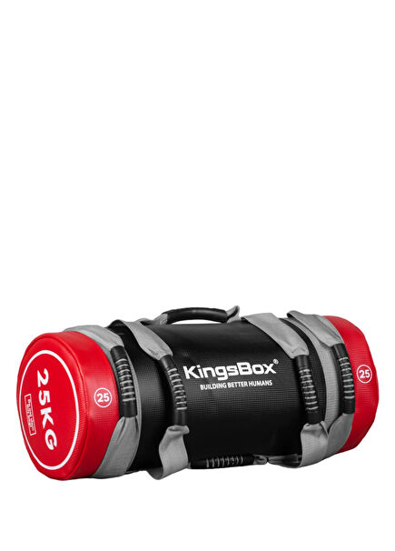 Kırmızı Deri Kum Ağırlık Torbası 25 kg