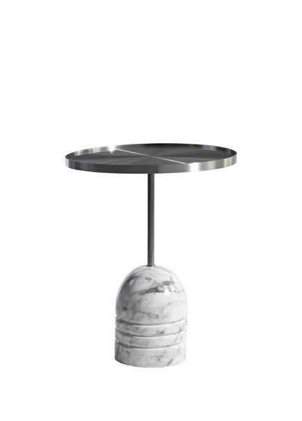 Silver Side Table