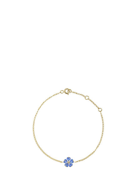 Unutma Beni 24 Ayar Altın Kaplama 925 Ayar Gümüş Kadın Bileklik