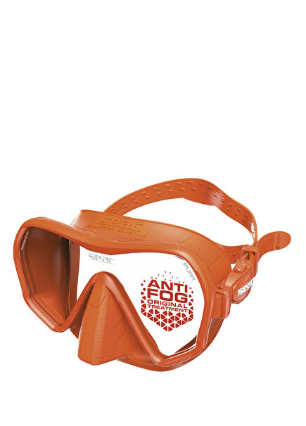 Pura Antifog Orange Unisex Diving Mask