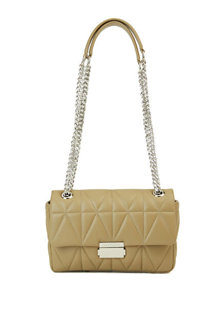 Haki Kadın Kapitoneli Kadın Çanta