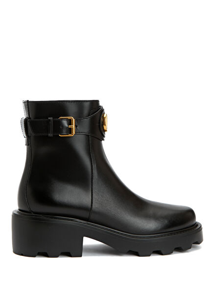 Black Women's Leather Boots
