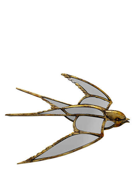 Swallow Mirrored Wall Object