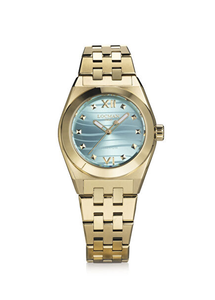 Stealth Titanium Lady Tiffany Gold Çelik Kadın Kol Saati
