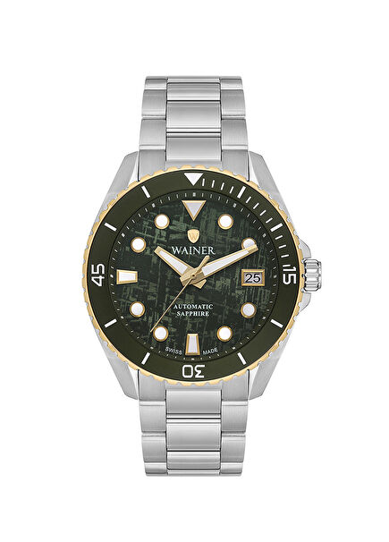 WA.25300-C Gri Çelik Kol Saati