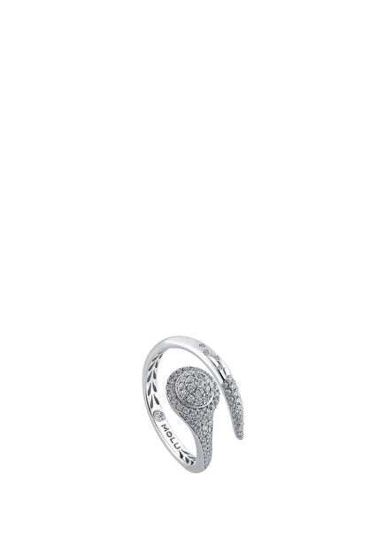 Tropica Diamond 18K White Gold Women's Ring