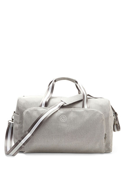 Gray Suspender Baby Care Bag