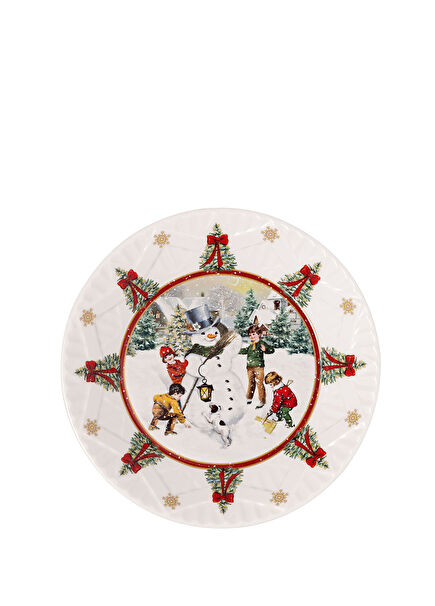 Toy's Fantasy Christmas Patterned Porcelain Serving Bowl