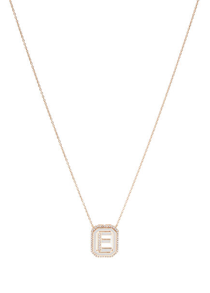 Pırlantalı Kadın Altın Kolye