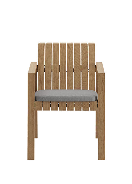 Brick Tik Ağacı Bahçe Sandalyesi