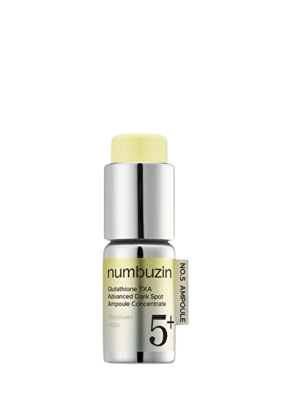 No.5+ Glutathione TXA Advanced Dark Ampoule Concentrated Dengeleyici Cilt Serumu 10 g