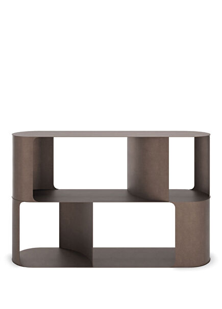 Fulham Bronze Steel Bookcase