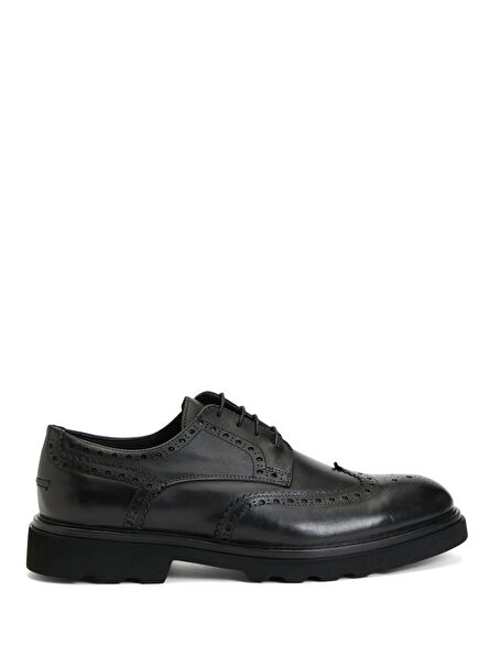 Black Men's Leather Shoes