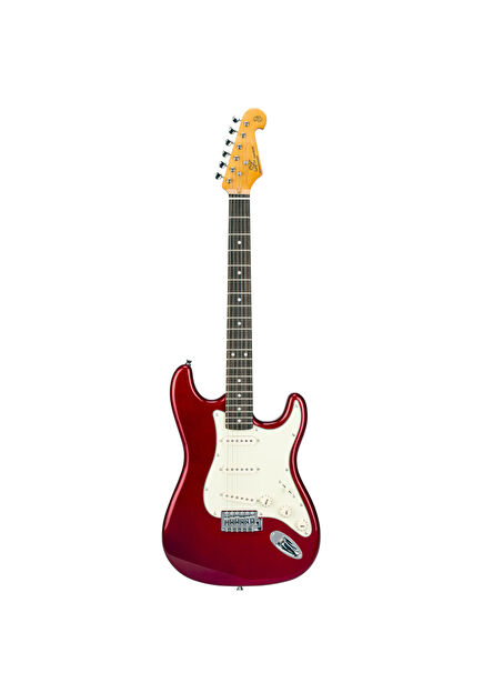 Stratocaster Candy Apple Red Elektro Gitar