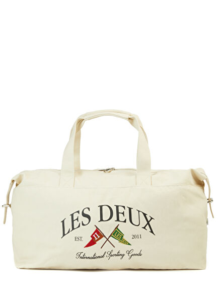 Ivy League Ecru Men's Travel Bag