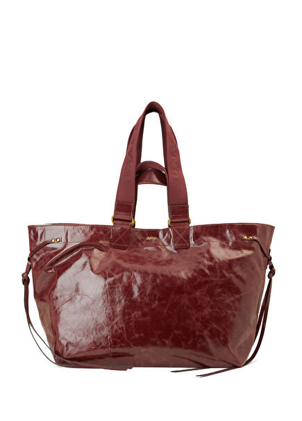 Wardy Burgundy Women's Leather Bag