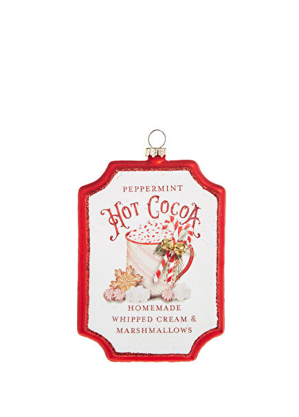 Sıcak Çikolata Ağaç Süsü